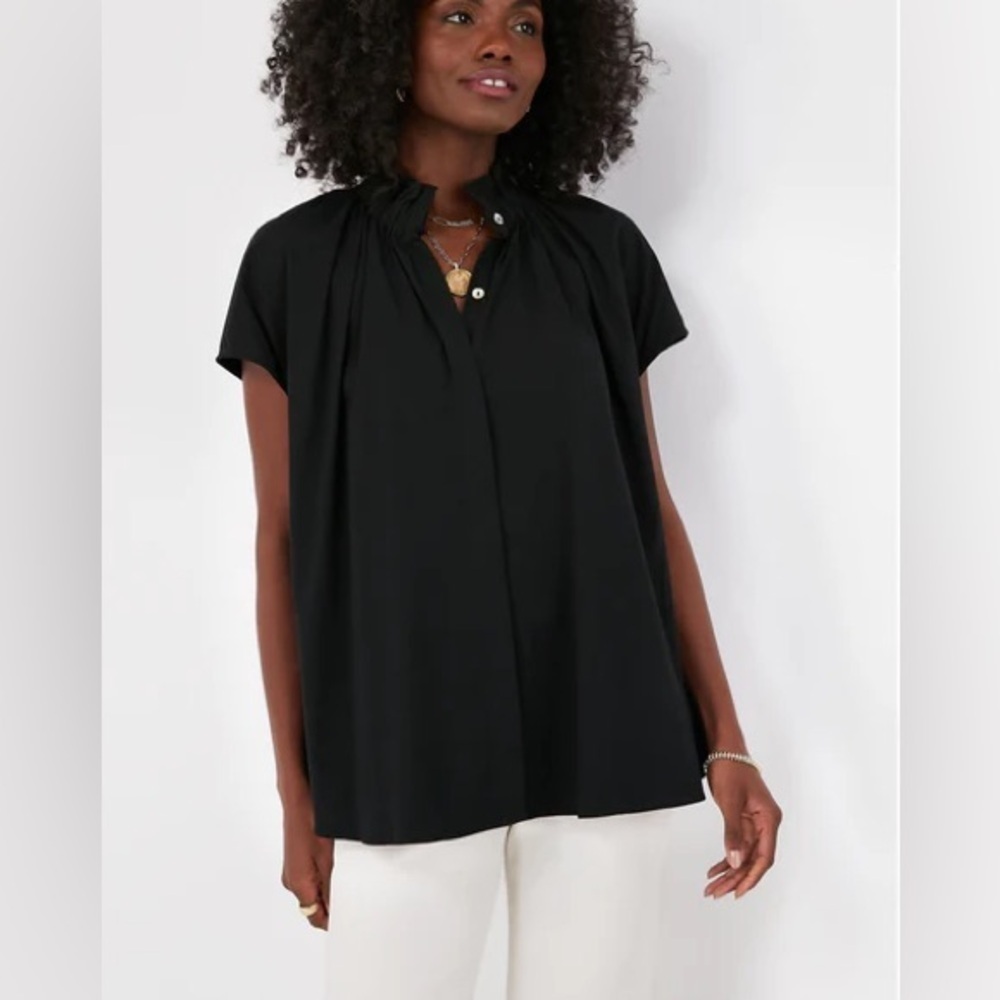 Tuckernuck Pomander Place Black Rae Blouse